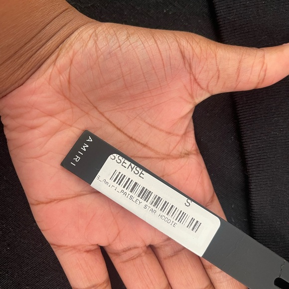 Amiri’s hoodie. Men small. Fits like a medium. Never worn. - Picture 4 of 4